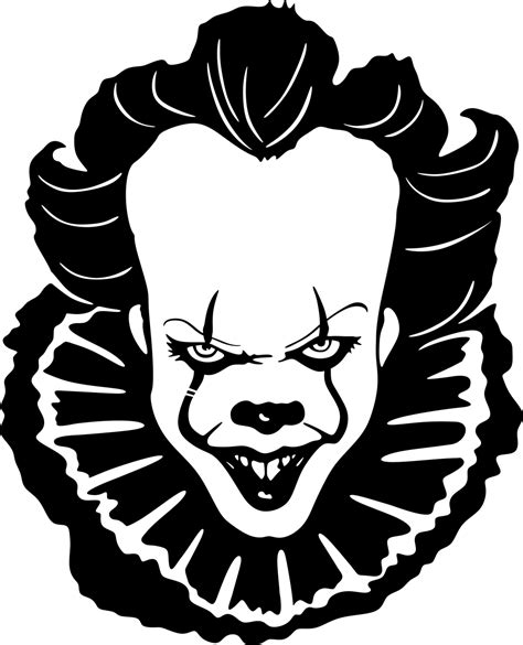 Printable Pennywise Stencil